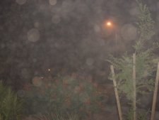 Night dust storm in Phoenix